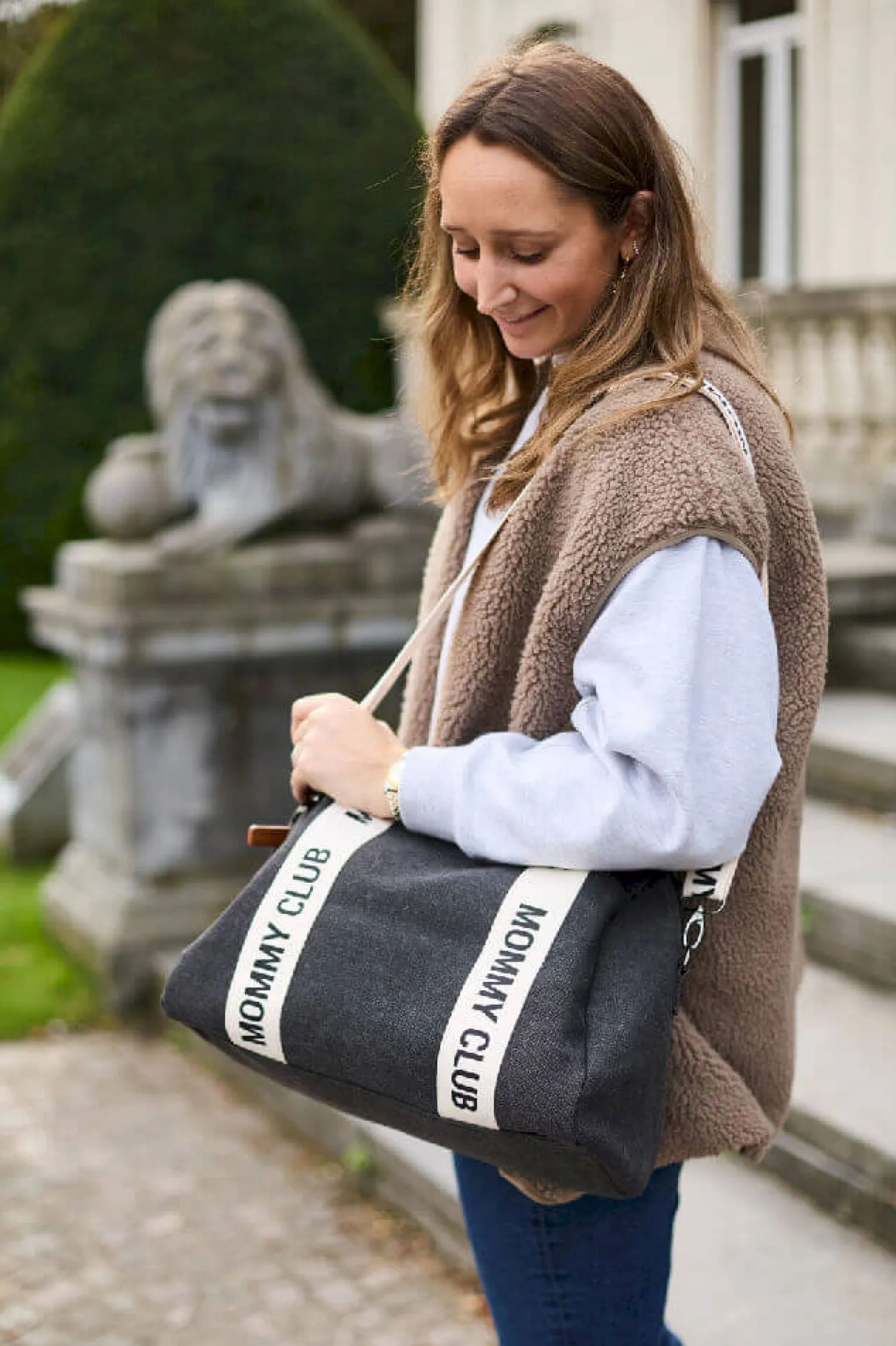 Torby I Plecaki Do Wózka|Torby I Plecaki Do Wózka | Childhome Torba do wózka Mommy Club Signature Black