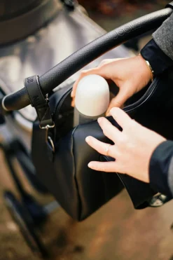 Torby I Plecaki Do Wózka|Torby I Plecaki Do Wózka | Childhome Torba do wózka Mommy Club Vegan Leather Black