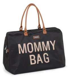Torby I Plecaki Do Wózka|Torby I Plecaki Do Wózka | Childhome Torba Mommy Bag Czarno-Złota