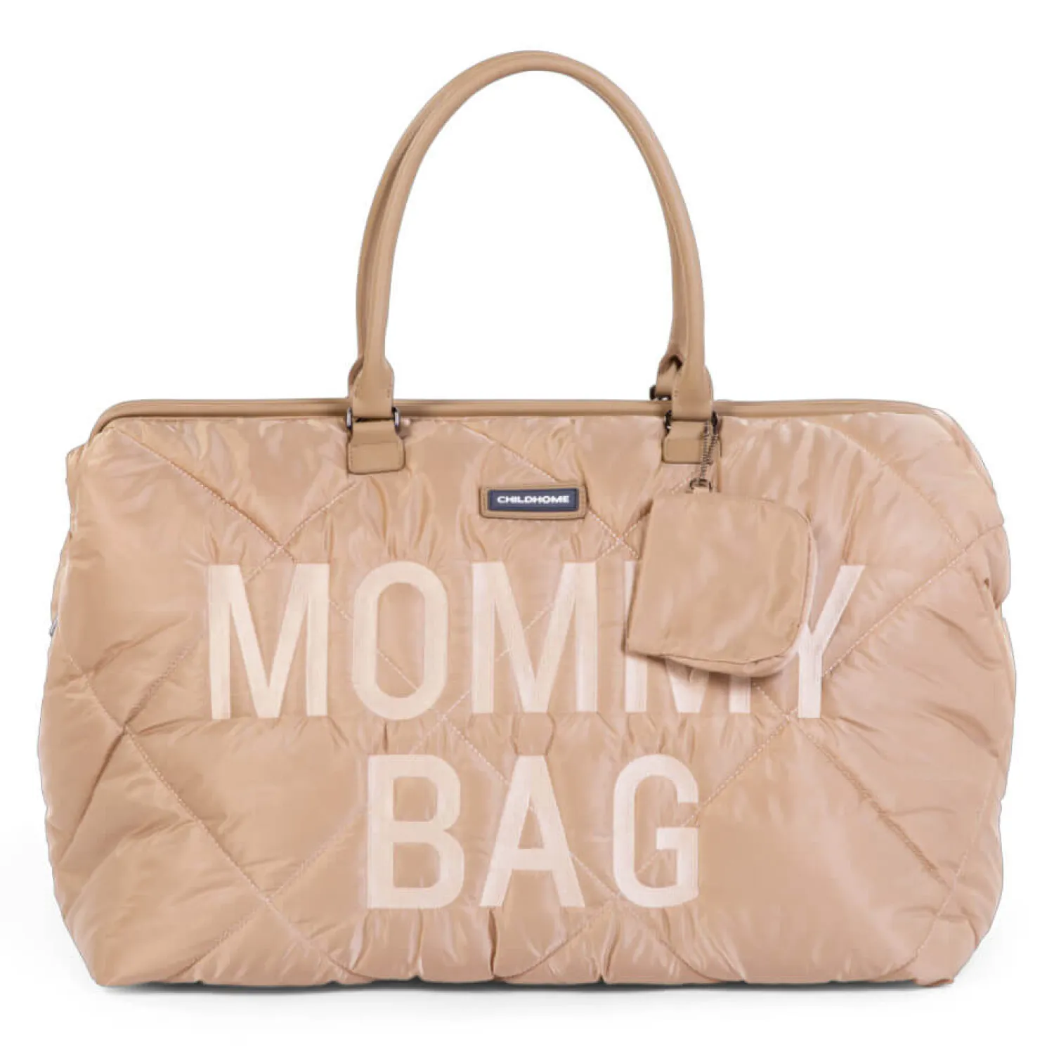 Torby I Plecaki Do Wózka|Torby I Plecaki Do Wózka | Childhome Torba Mommy Bag Pikowana Beżowa