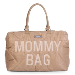 Torby I Plecaki Do Wózka|Torby I Plecaki Do Wózka | Childhome Torba Mommy Bag Pikowana Beżowa