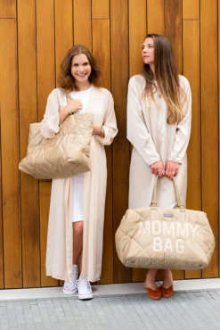 Torby I Plecaki Do Wózka|Torby I Plecaki Do Wózka | Childhome Torba Mommy Bag Pikowana Beżowa