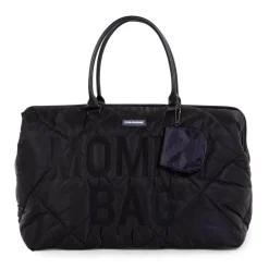 Torba Mommy Bag Pikowana Czarna