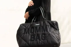 Torba Mommy Bag Pikowana Czarna