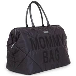 Torba Mommy Bag Pikowana Czarna
