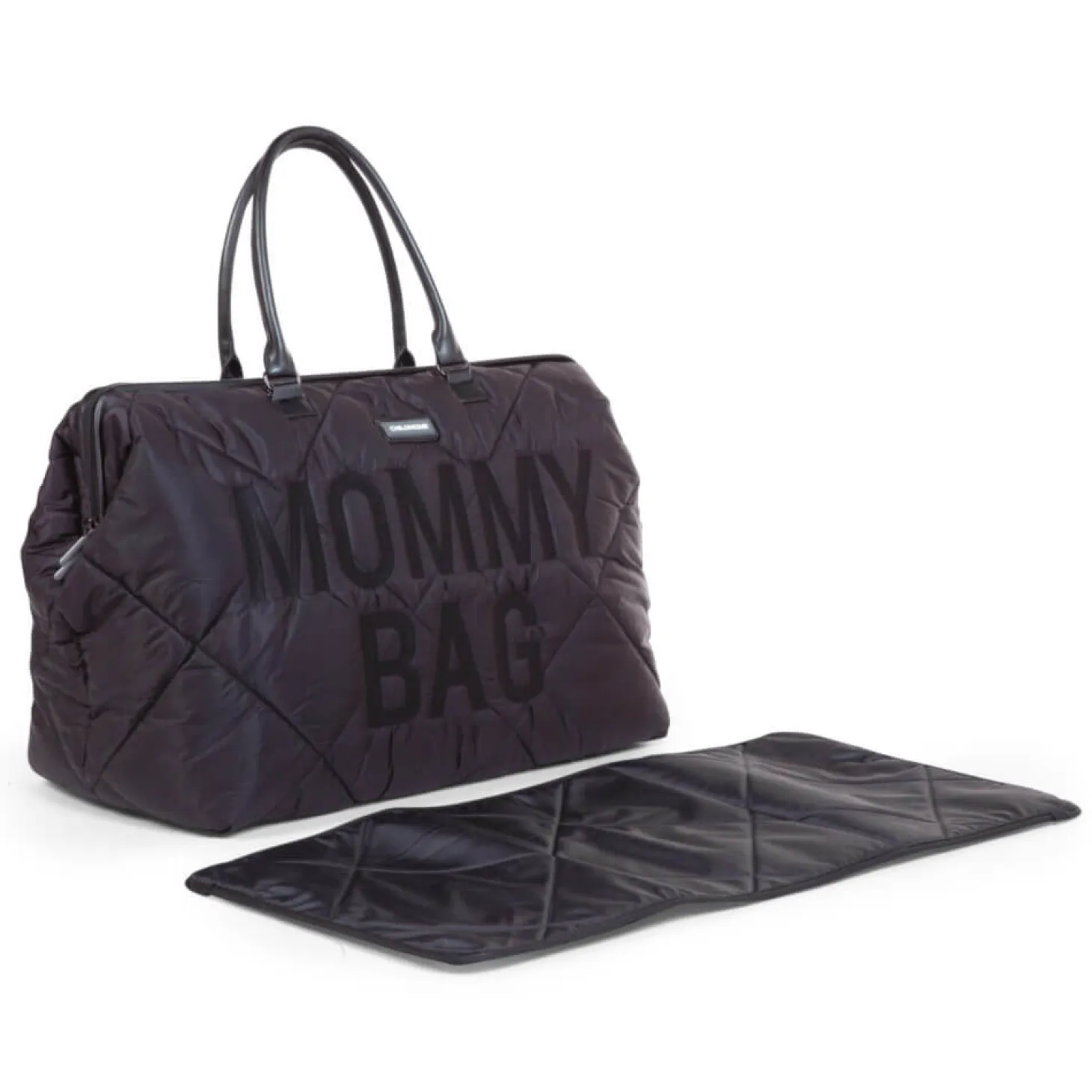 Torba Mommy Bag Pikowana Czarna