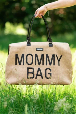 Torby I Plecaki Do Wózka|Torby I Plecaki Do Wózka | Childhome Torba Mommy Bag Raffia Look