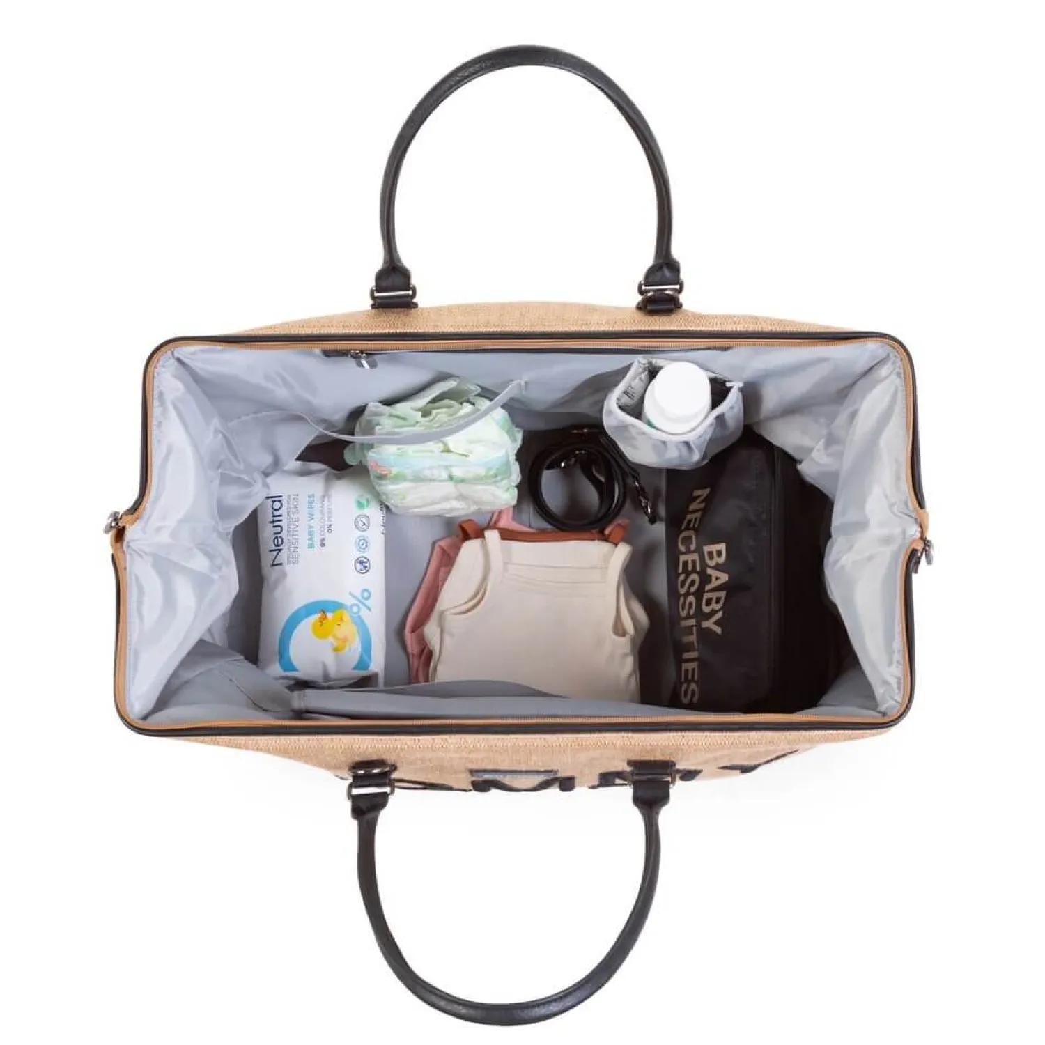 Torby I Plecaki Do Wózka|Torby I Plecaki Do Wózka | Childhome Torba Mommy Bag Raffia Look