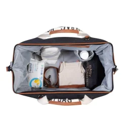 Torby I Plecaki Do Wózka|Torby I Plecaki Do Wózka | Childhome Torba Mommy bag Signature Czarna