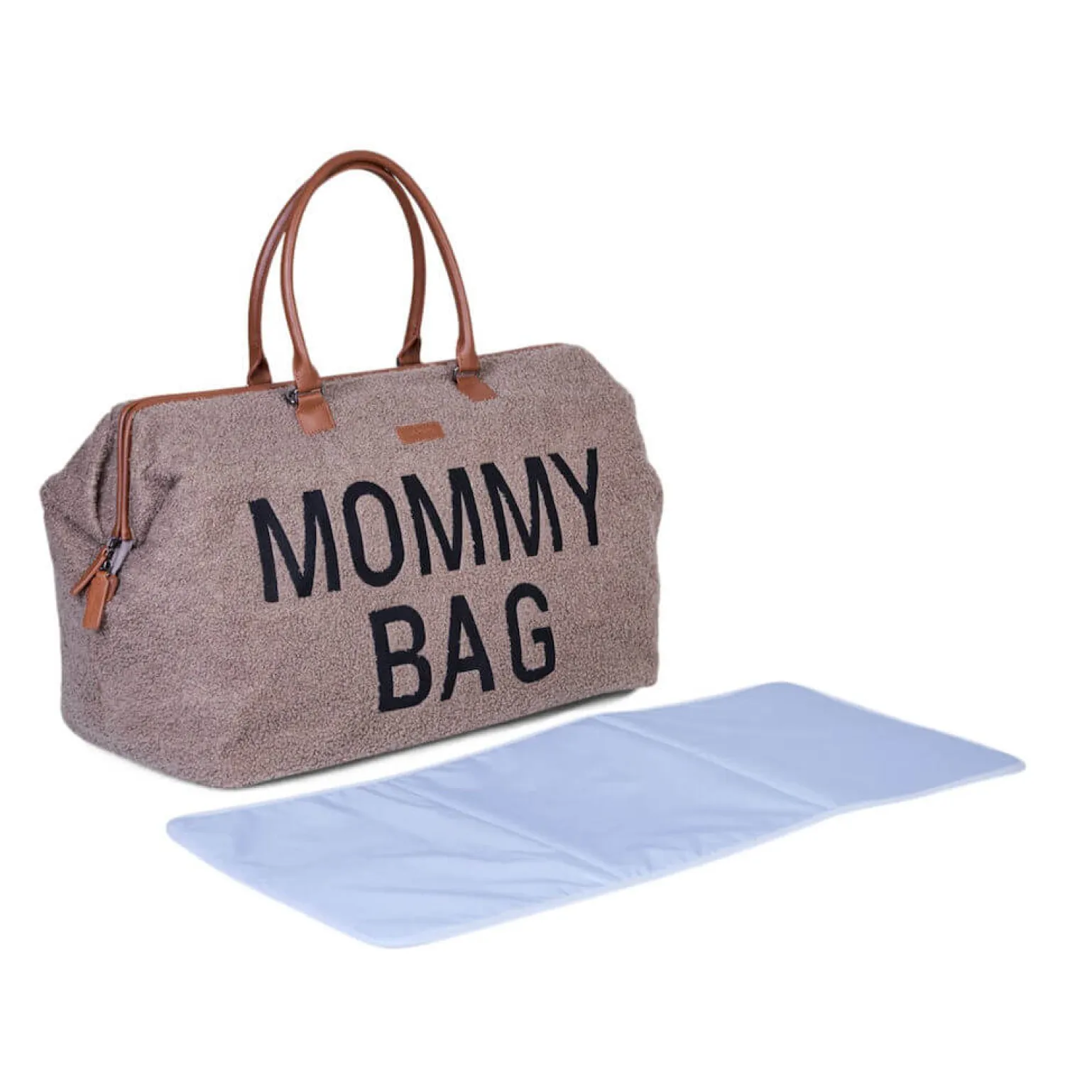 Torby I Plecaki Do Wózka|Torby I Plecaki Do Wózka | Childhome Torba Mommy Bag Teddy Soft Brown