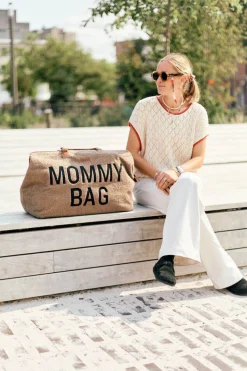Torby I Plecaki Do Wózka|Torby I Plecaki Do Wózka | Childhome Torba Mommy Bag Teddy Soft Brown
