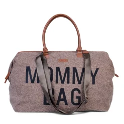 Torby I Plecaki Do Wózka|Torby I Plecaki Do Wózka | Childhome Torba Mommy Bag Teddy Soft Brown