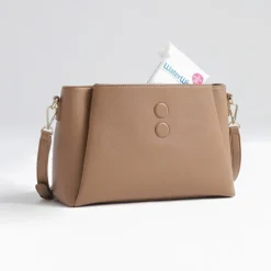 Torby I Plecaki Do Wózka|Torby I Plecaki Do Wózka | Joissy Torebka crossbody i organizer do wózka 2w1 MIDI blush beige