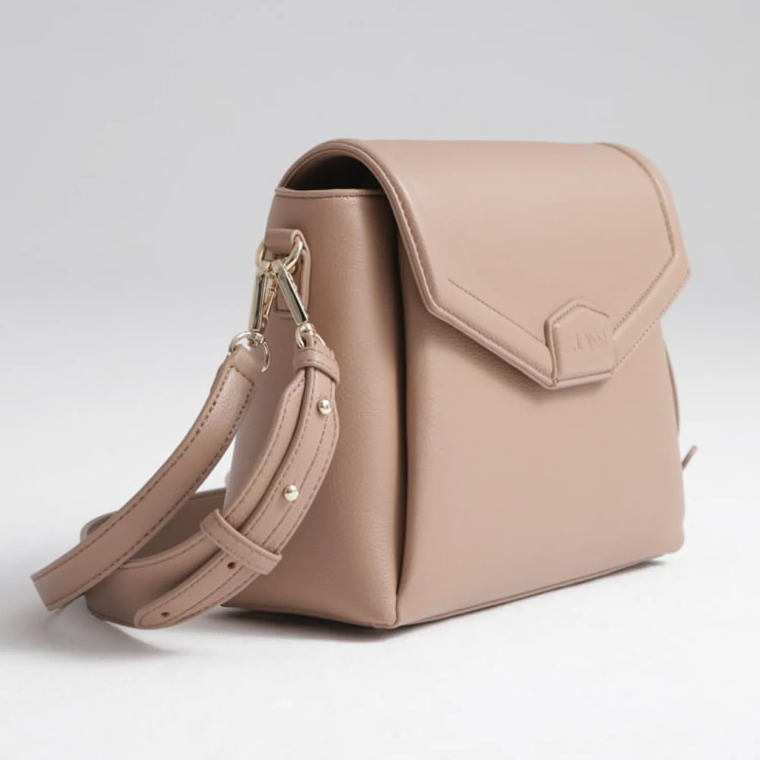 Torby I Plecaki Do Wózka|Torby I Plecaki Do Wózka | Joissy Torebka crossbody i organizer do wózka 2w1 MIDI blush beige