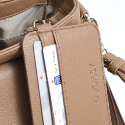 Torby I Plecaki Do Wózka|Torby I Plecaki Do Wózka | Joissy Torebka crossbody i organizer do wózka 2w1 MIDI blush beige