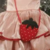 Plecaki I Torebki Dziecięce|Plecaki I Torebki Dziecięce | Konges slojd Torebka dziecięca koralikowa - Strawberry Rio Red