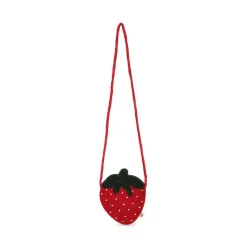Plecaki I Torebki Dziecięce|Plecaki I Torebki Dziecięce | Konges slojd Torebka dziecięca koralikowa - Strawberry Rio Red