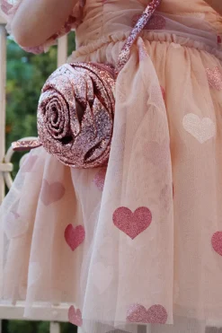 Plecaki I Torebki Dziecięce|Plecaki I Torebki Dziecięce | Konges slojd Torebka dziecięca Rose - Glitter Rose