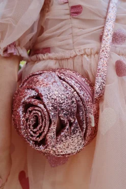Plecaki I Torebki Dziecięce|Plecaki I Torebki Dziecięce | Konges slojd Torebka dziecięca Rose - Glitter Rose
