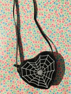 Plecaki I Torebki Dziecięce|Plecaki I Torebki Dziecięce | Konges slojd Torebka dziecięca Tut - black spider web
