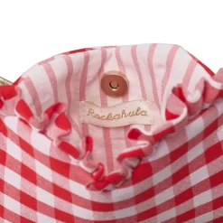 Plecaki I Torebki Dziecięce | Rockahula Kids Torebka Gingham Ruffle Love Heart