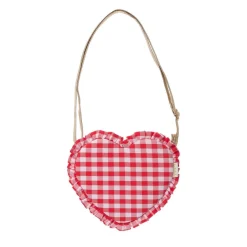 Plecaki I Torebki Dziecięce | Rockahula Kids Torebka Gingham Ruffle Love Heart
