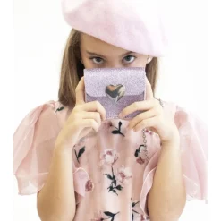 Torebka na ramię MINI LOVE - fioletowa
