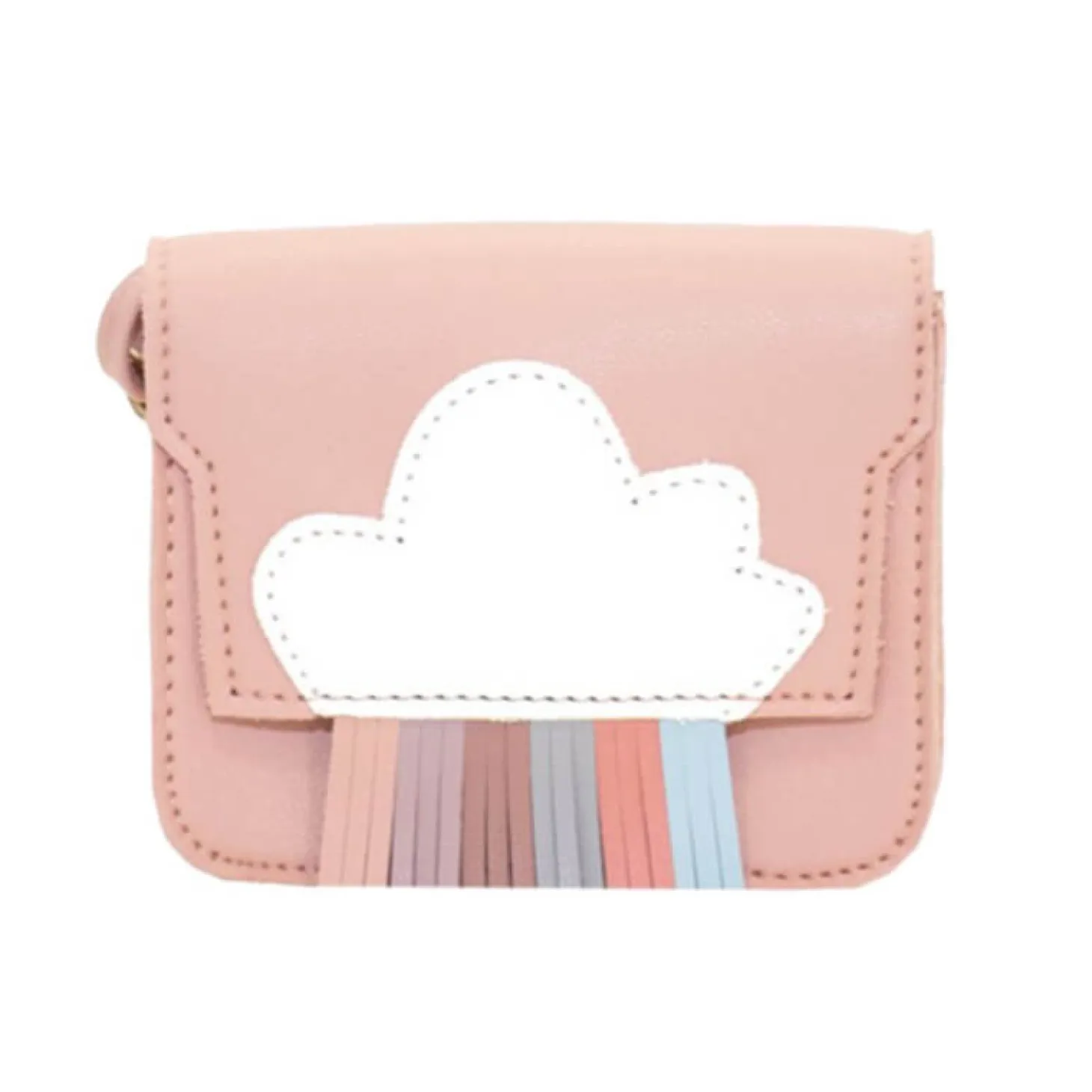 Torebka na ramię RAINBOW MINI - różowa