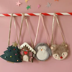 Plecaki I Torebki Dziecięce | Rockahula Kids Torebka Velvet Christmas Tree
