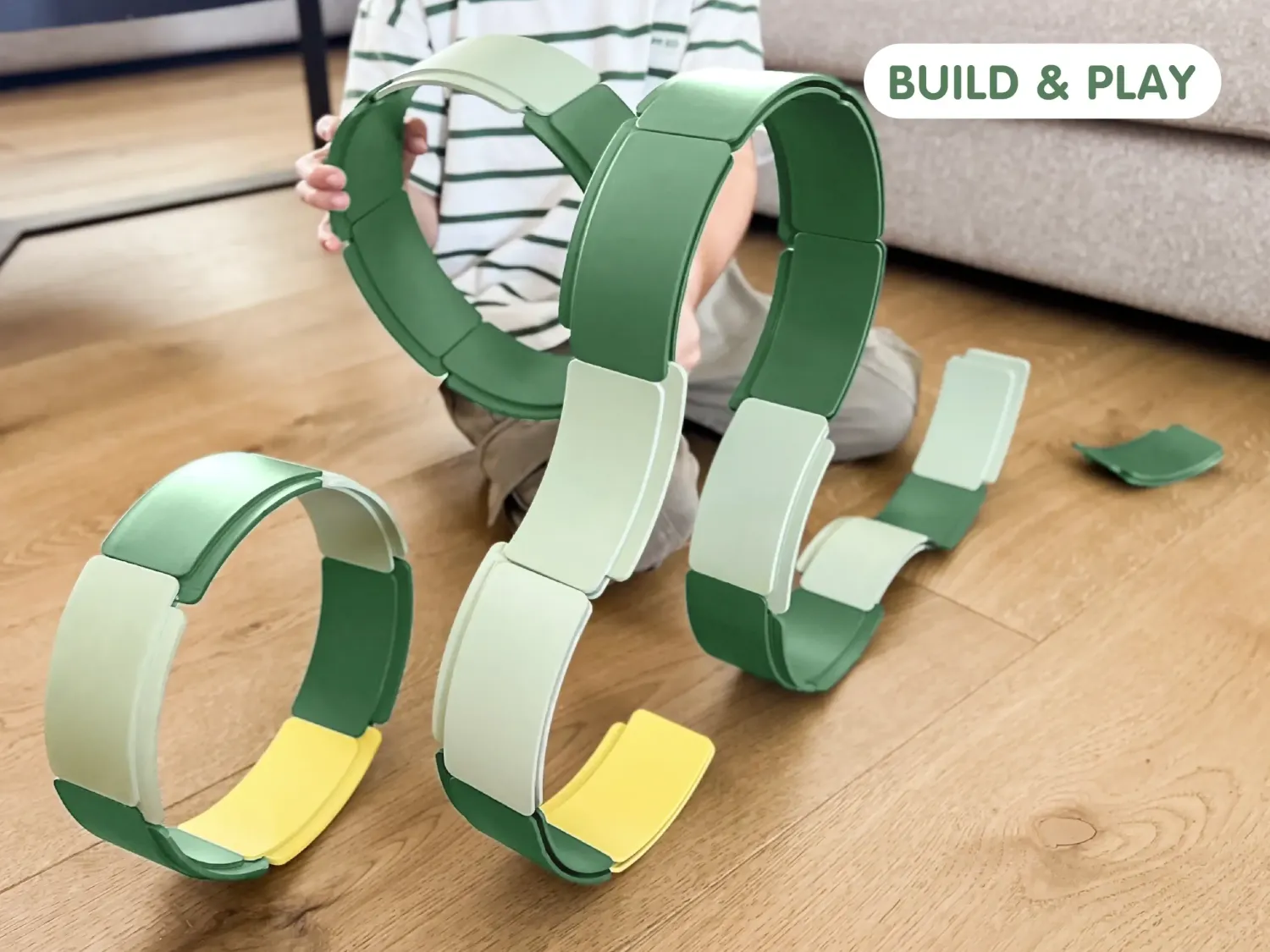 8 Lat+|7 Lat+ | WayToPlay Tory do układania Arches - Creator Set, 36 el.