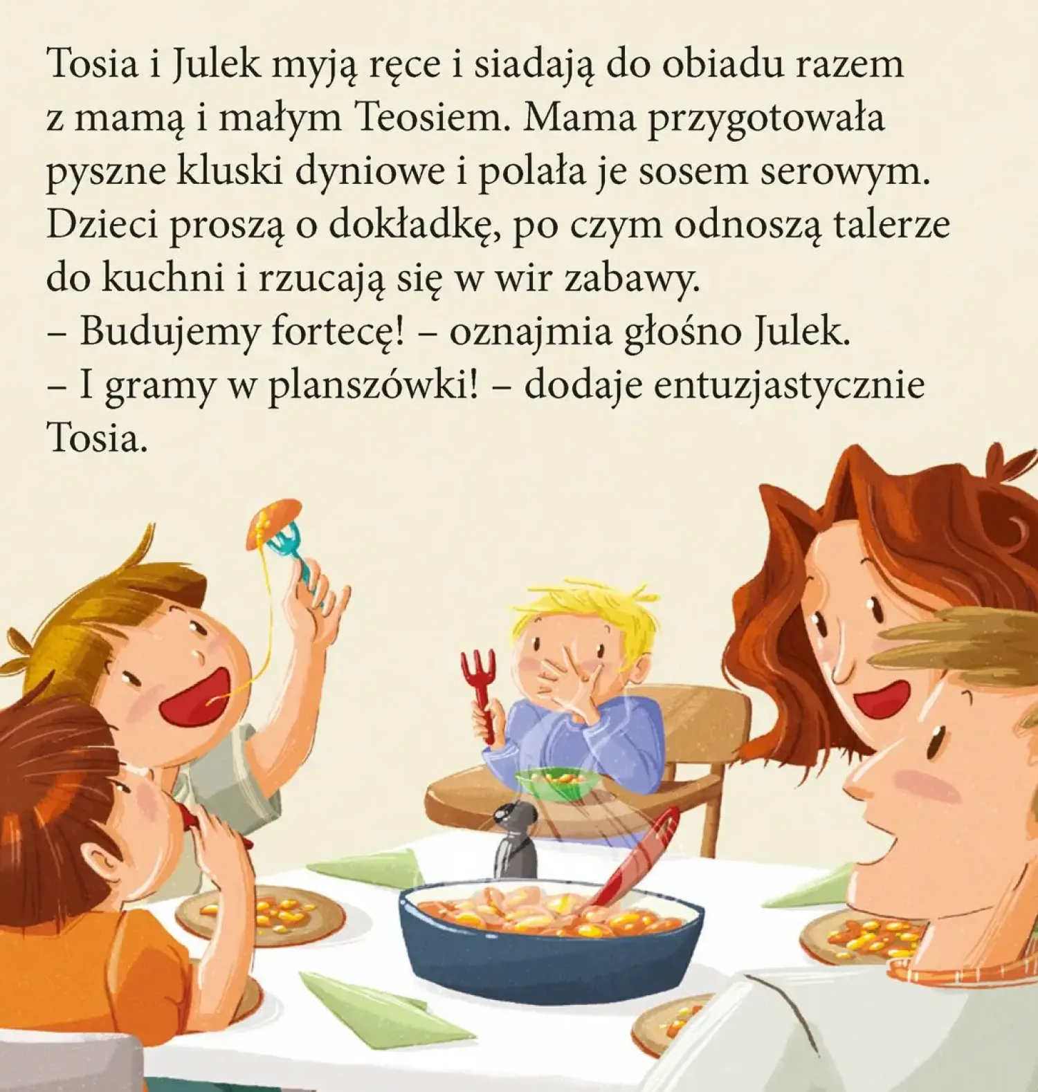 5-8 Lat|2-5 Lat | Wydawnictwo Dwukropek Tosia i Julek się boją. (Nie) Tacy sami