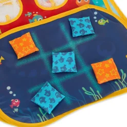 8 Lat+|Motoryka Duża | B.Toys Toss ‘n’ Score – gra zręcznościowa 3w1 z woreczkami