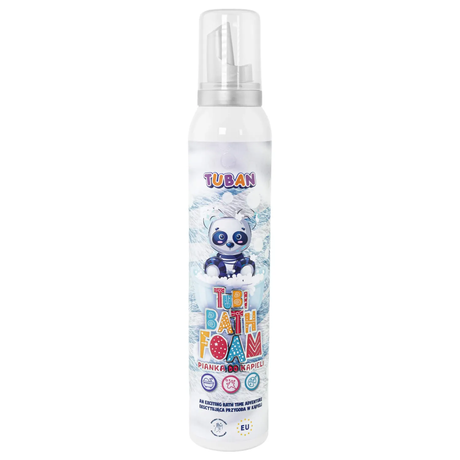 6 Lat+|3 Lata + | Tuban Tubi Pianka - biała, 200 ml