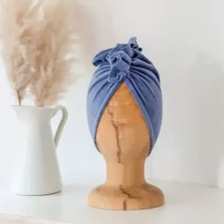 Na Główkę | Looks by LUKS Turban Velvet Dusty Blue