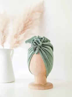 Turban Velvet Dusty Mint