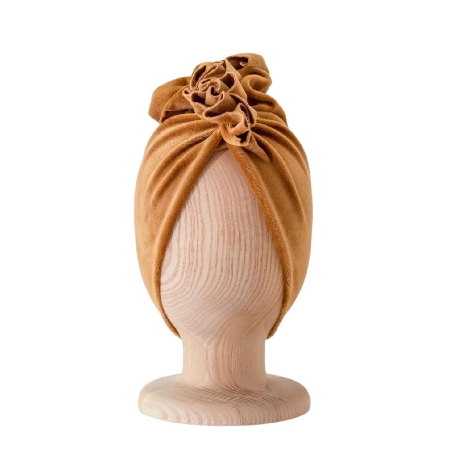 Na Główkę | Looks by LUKS Turban Velvet Golden Ochre