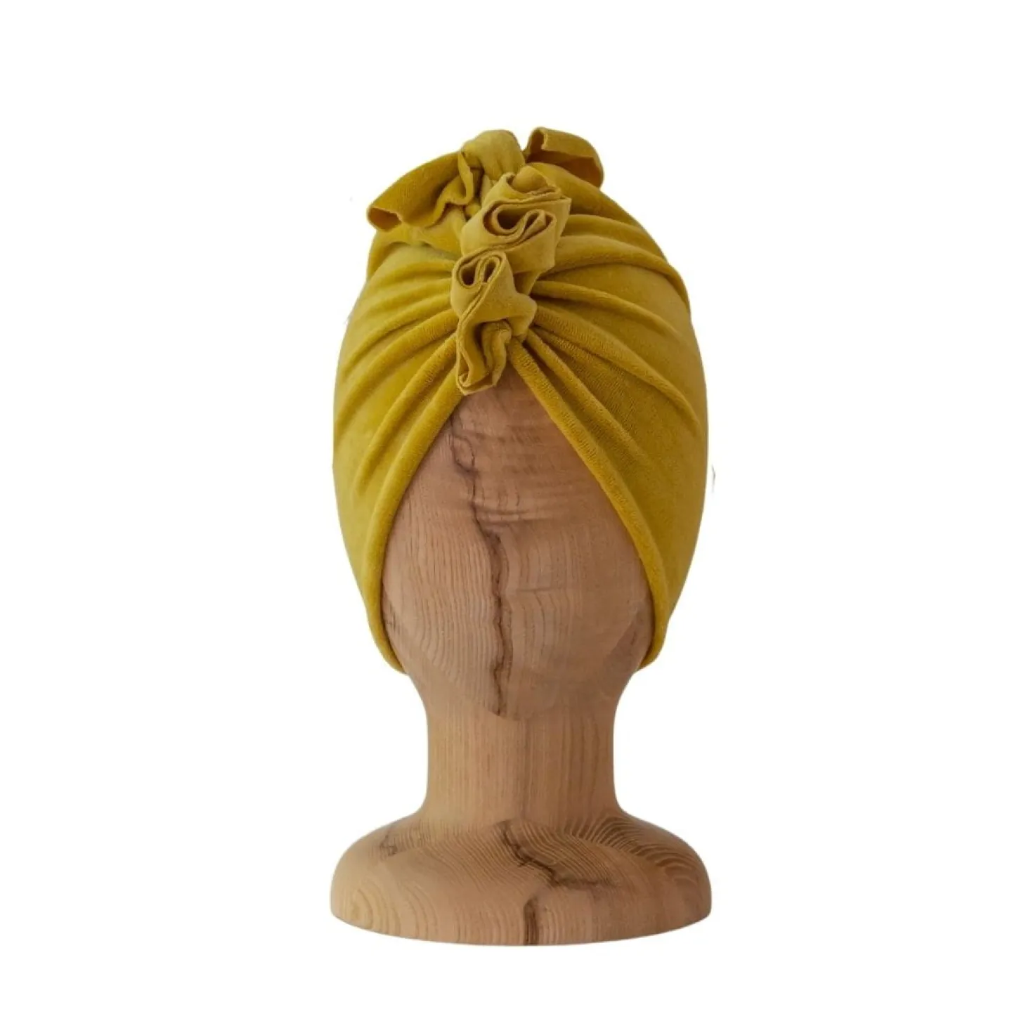 Turban Velvet Spicy Mustard