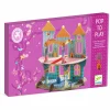 6 Lat+|Puzzle | Djeco Układanka 3D ZAMEK KSIĘŻNICZKI