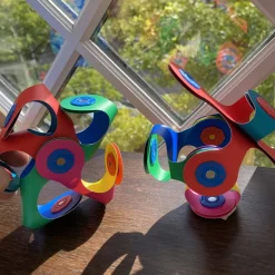 Idealne W Podróży|6 Lat+ | CLIXO Układanka magnetyczna Tiny & Mighty, różnokolorowe