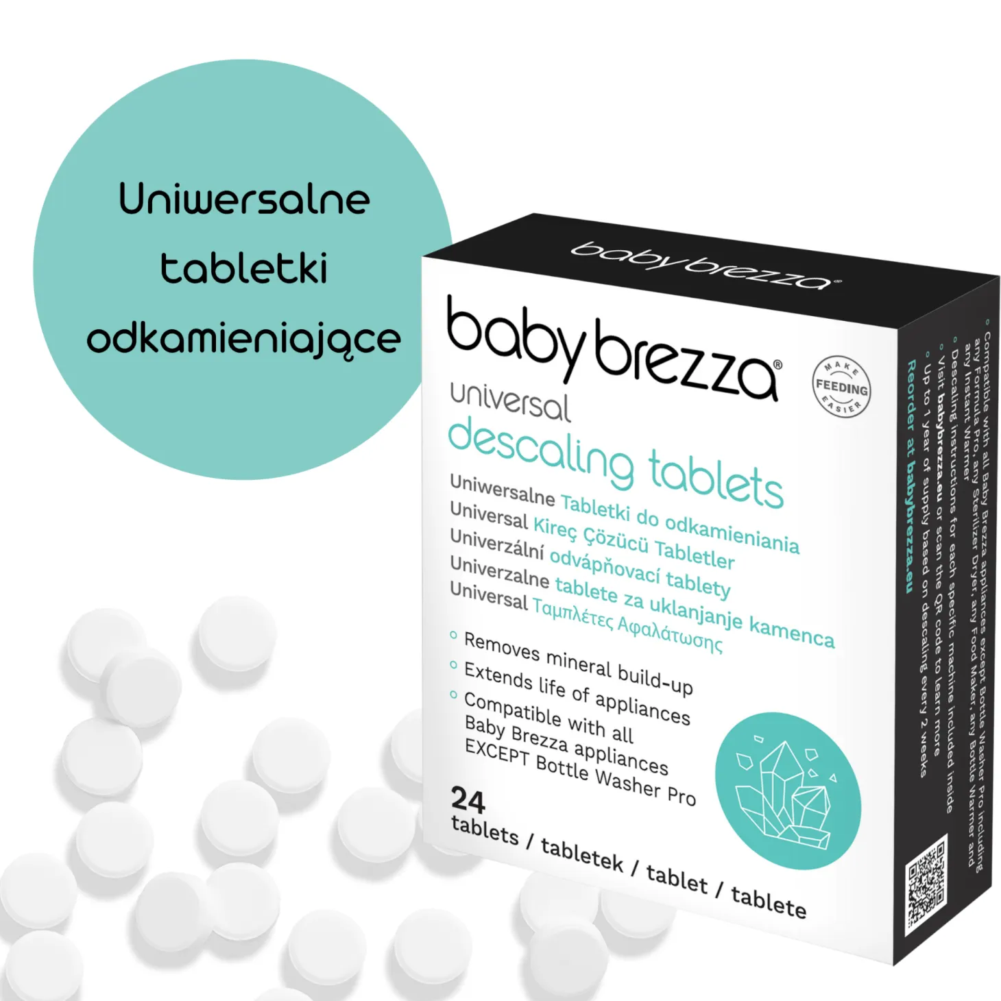Uniwersalne tabletki odkamieniające 24 szt.