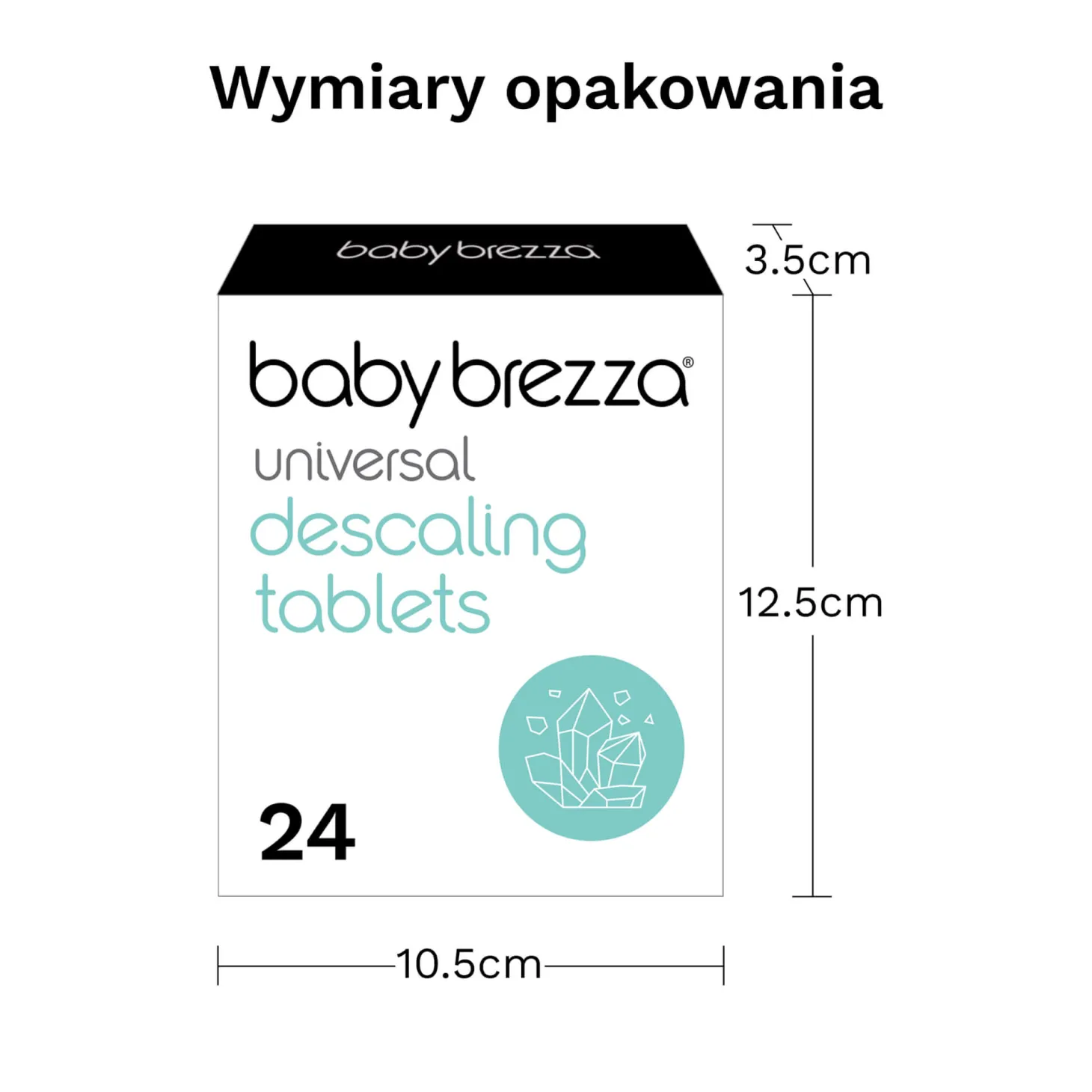 Uniwersalne tabletki odkamieniające 24 szt.