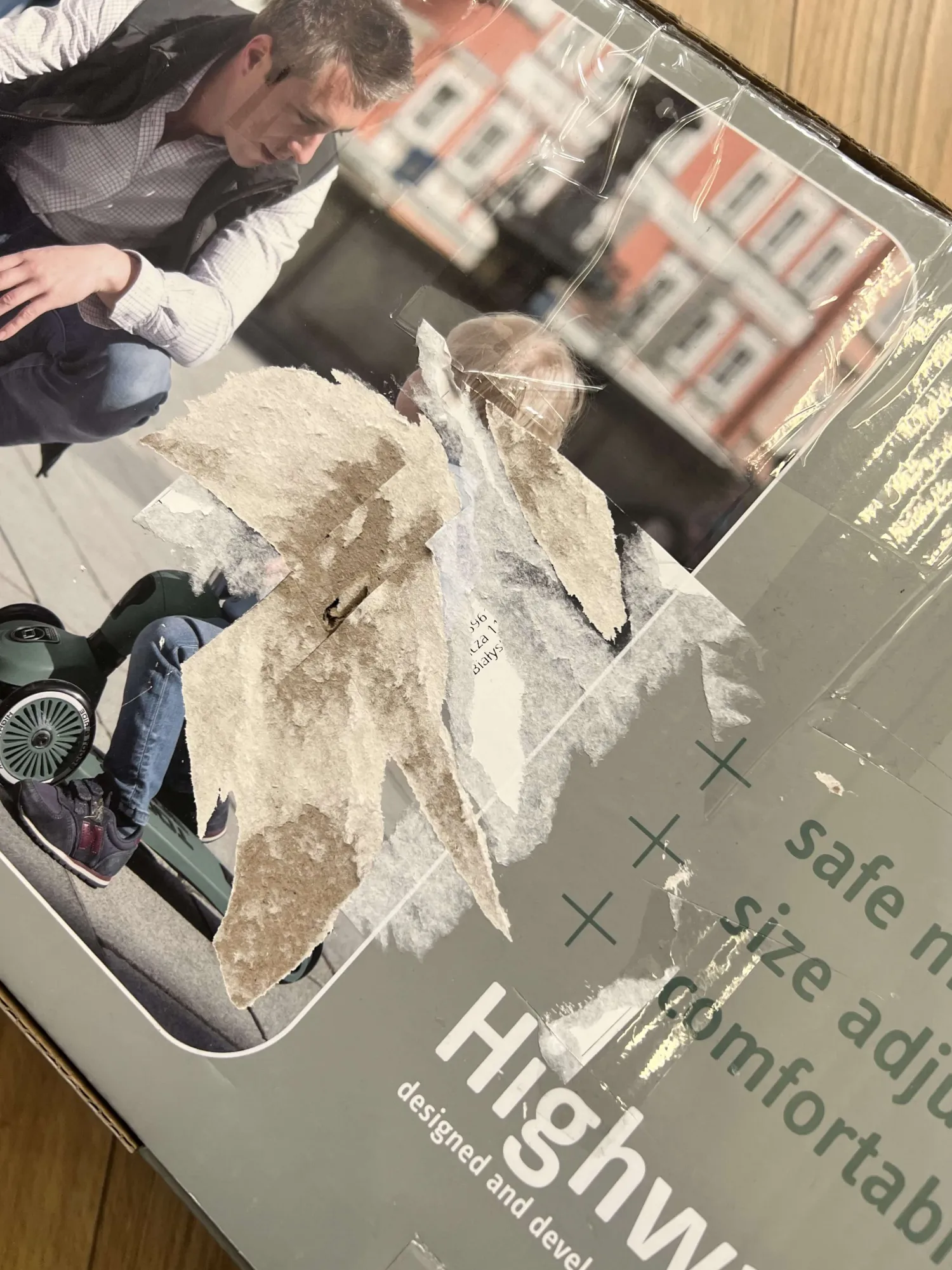 Motoryka Duża|Jeździki | Scootandride USZKODZONE OPAKOWANIE: Highwaykick1 2w1 Jeździk i hulajnoga 1-5 lat Forest
