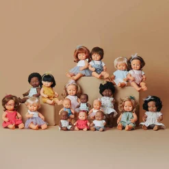 USZKODZONE OPAKOWANIE: Lalka dziewczynka Europejka Brązowe włosy My Friends & Me, 38cm