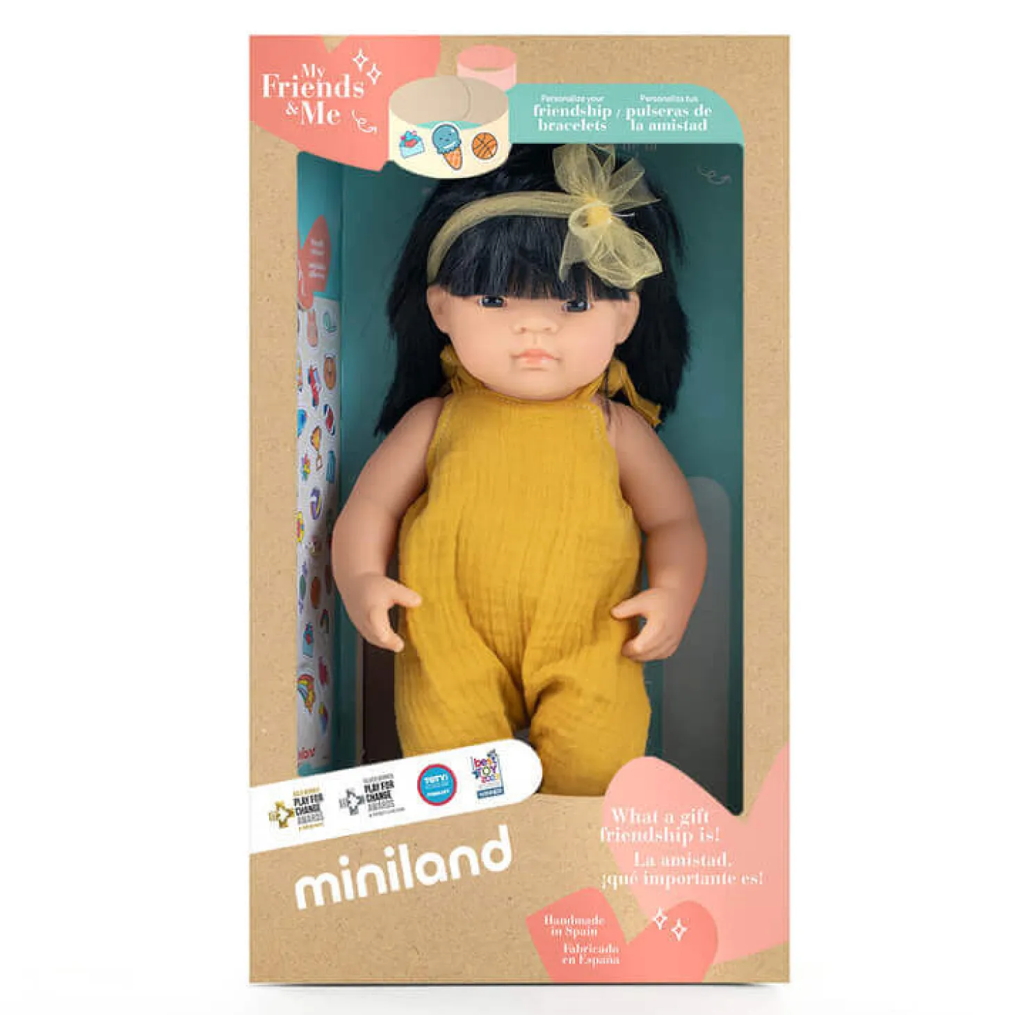 USZKODZONE OPAKOWANIE: Lalka dziewczynka Azjatka My Friends & Me, 38cm