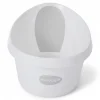 Wanienka Shnuggle Toddler z piankowym oparciem white and grey