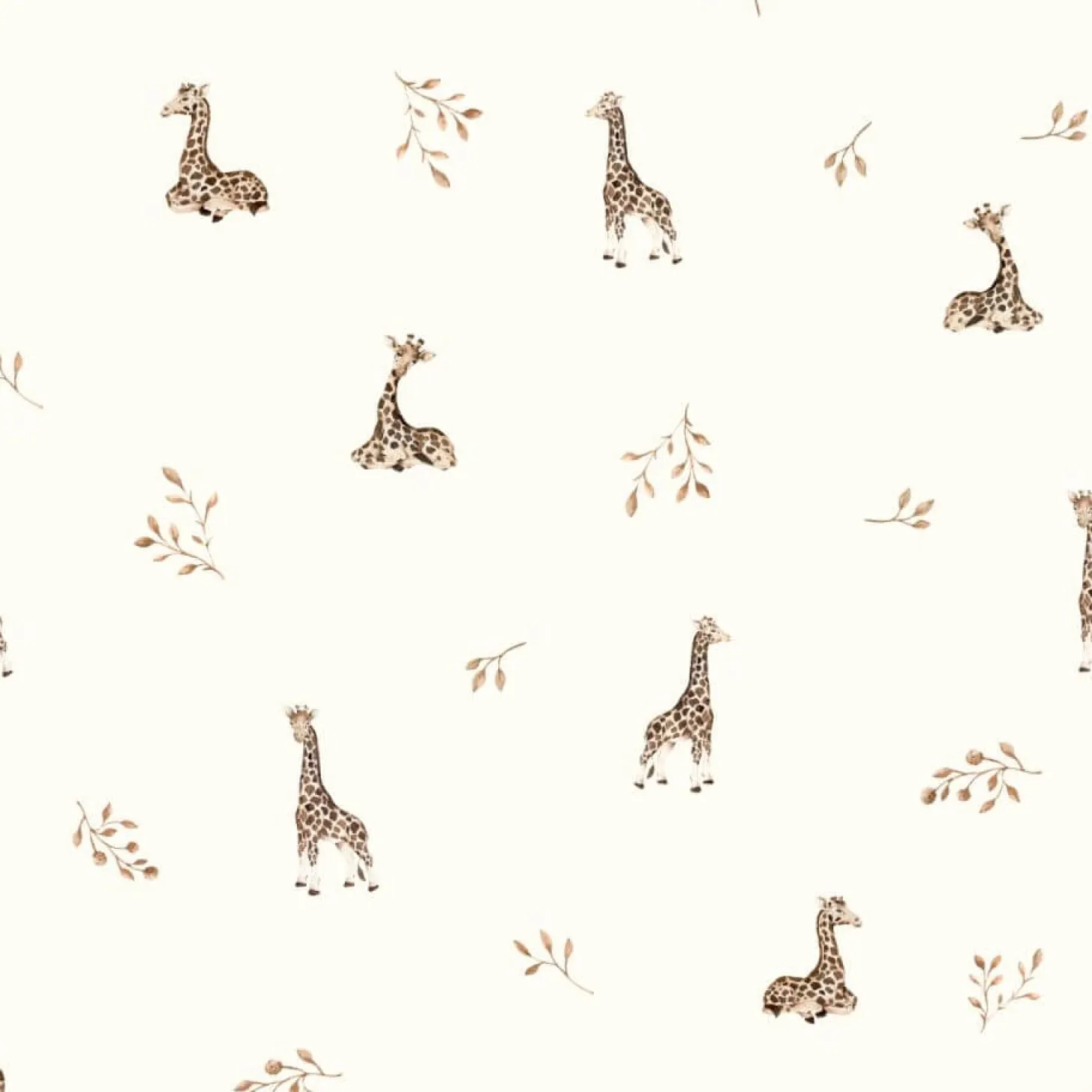 2w1 bambusowy rożek, kołderka - giraffes