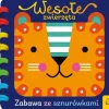 2-5 Lat | Wydawnictwo Wilga Wesołe zwierzęta. Zabawa ze sznurówkami