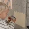 Wielofunkcyjna naklejka ścienna - fala MINI