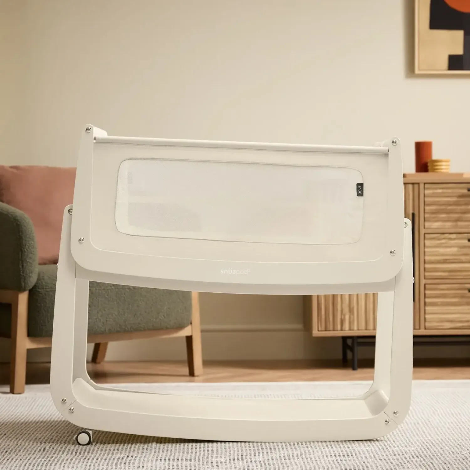 Meble | Snüz Wielofunkcyjne łóżeczko dostawne SnuzPod5 - cashmere