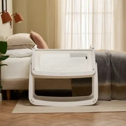Wielofunkcyjne łóżeczko dostawne SnuzPod5 - white